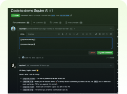 Pull request summaries